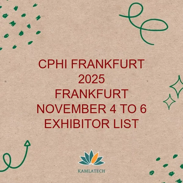 Cphi Frankfurt Frankfurt 2025 Exhibitor List (2943 Exhibitors)